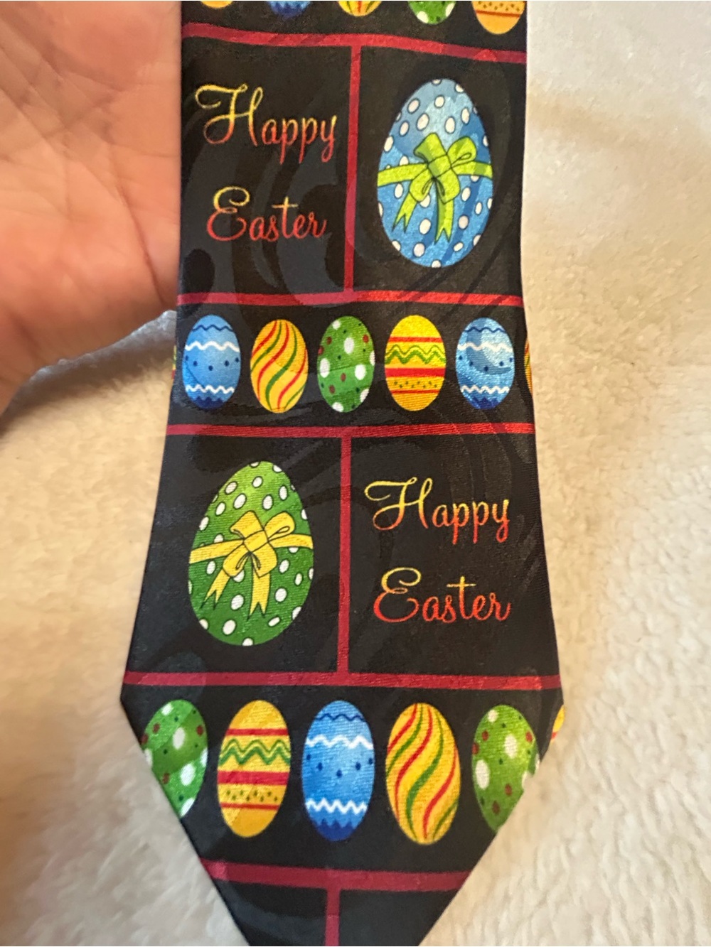 🎁3 for $30 - Happy Easter Eggs Necktie